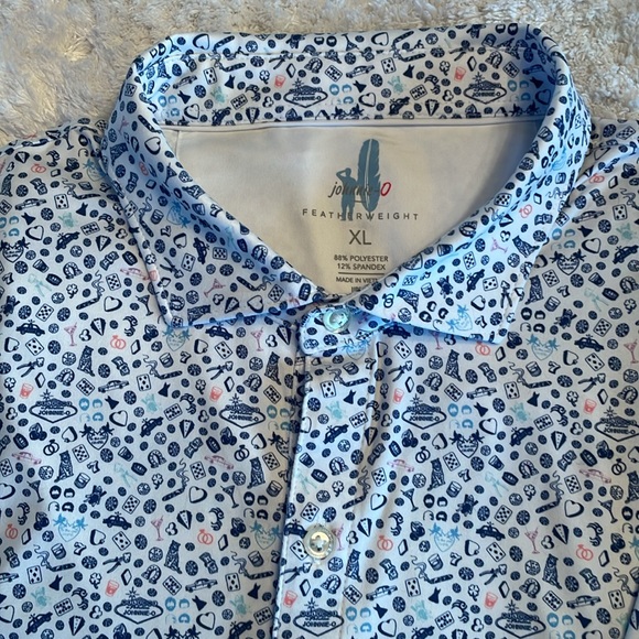 Johnny O Viva Las Jo Polo Jersey TPC Sawgrass Logo Size XL - Picture 3 of 4